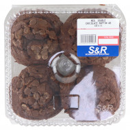 S&R Regular Double Chocolate Muffin 4pcs 